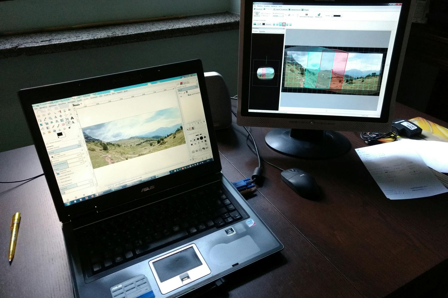 Dubbla skärmar Använd din gamla datorskärm med din bärbara dator